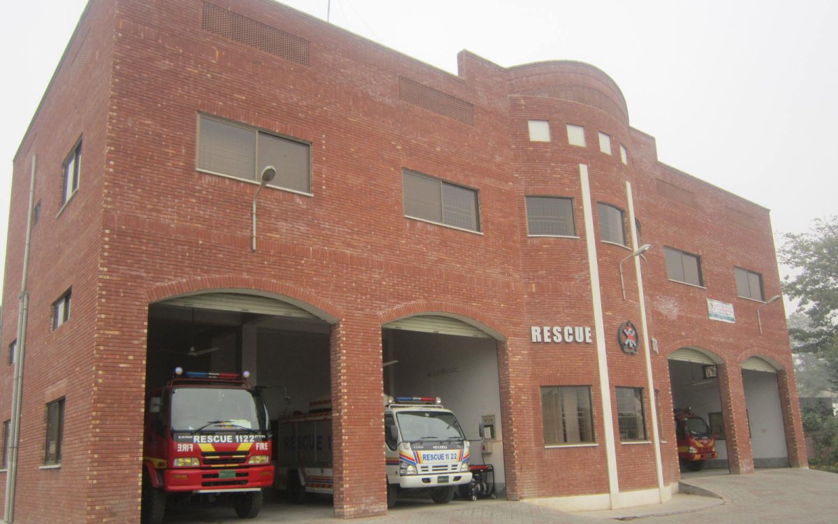 A tuition centre roof collapsed in Pakistan, killing 14 children. A relative says the roof was being repaired at the time