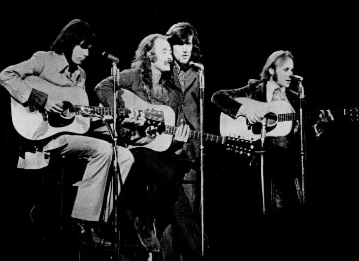 Druhým koncertom v kariére Crosby, Stills & Nash bol Woodstock